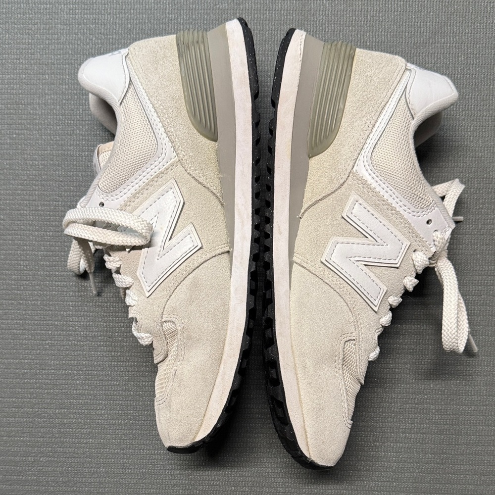New Balance women’s 574 Core sneaker, Nimbus white